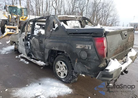 2004 Chevrolet Avalanche 1500 from USA, damaged, VIN 3GNEK12T84G344780